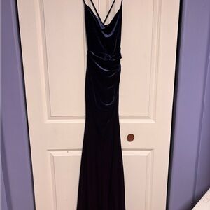 Windsor Deep Blue Maxi Dress